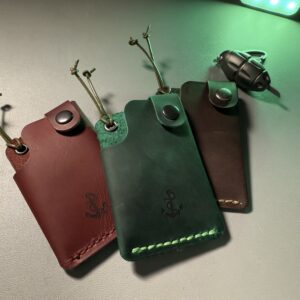 Pruva El Yapımı Deri Kartlık Cüzdan